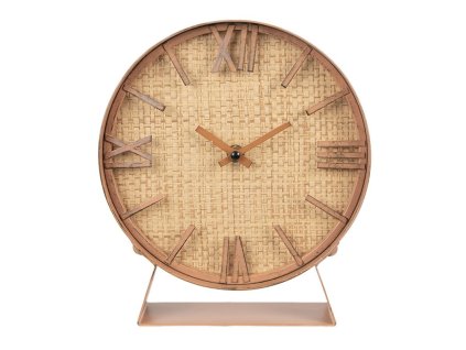 Stolné hodiny antik 20x6x24 cm