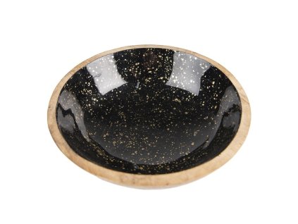 Drevená servírovacia misa 20x7 cm