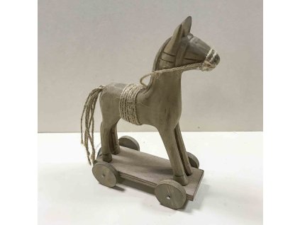 Hojdací koň drevený b