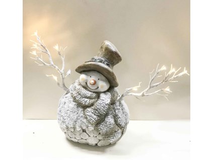 Snehuliak keramika  40 cm