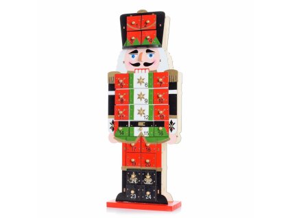 Adventný kalendár- Vojačik 17x8x46 cm