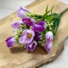 Jarná kytica krokus fialová 35cm