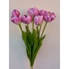 Kytica penový tulipán ružový Premium 56cm