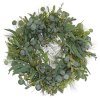 Veniec čečina eukalyptus, 71x71x11 cm