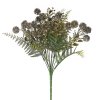 Zeleň drobné kvítky echinops metal, 38 cm