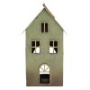 Telený domček na čajovú sviečku, plech 17x10x7,5 cm