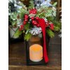 Vianočný lampáš na hrob 27cm