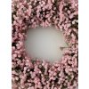 Elegantný veniec na dvere s gypsophilou 45cm