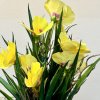 Jarná kytica sirôtka žltá premium 34cm