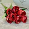 Jarná kytica červený tulipán 40cm