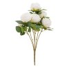 Kytica anglická ruža biela 45 cm