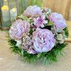 Zaťažená ikebana na hrob 28cm