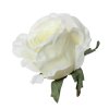 Hlava ruža krémová 8 cm
