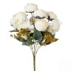 Kytica pivonka krémová 42 cm