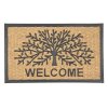 Kokosová rohožka Welcome tree 75x45x1 cm