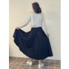Kolová sukně elastické v pase