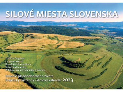 Kalendár Silové miesta Slovenska 2023 titulka