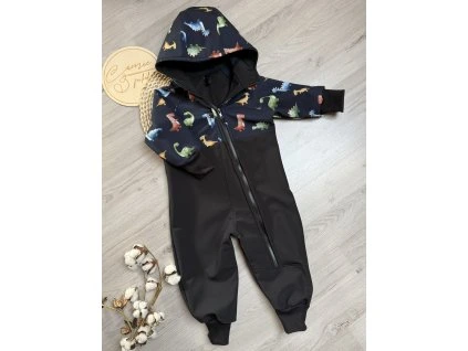 Softshellový overal dinosauři