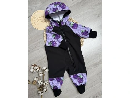 Softshellový overal ostružinky
