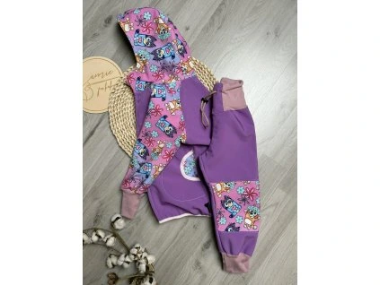 Softshellová souprava Bluey