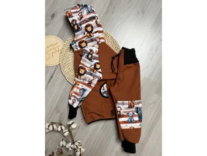 Softshellová souprava zvířátka