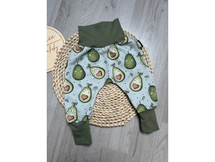 Teplákové baggy avokáda