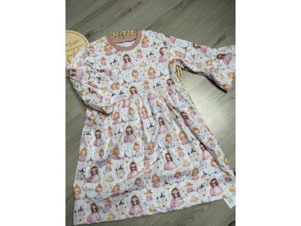 Volánkové šaty princezny