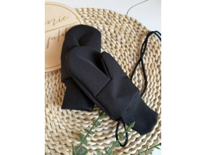 Softshellové rukavice s fleecem