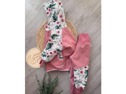 Softshellová souprava růže