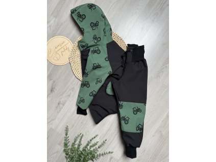 Softshellová souprava traktory