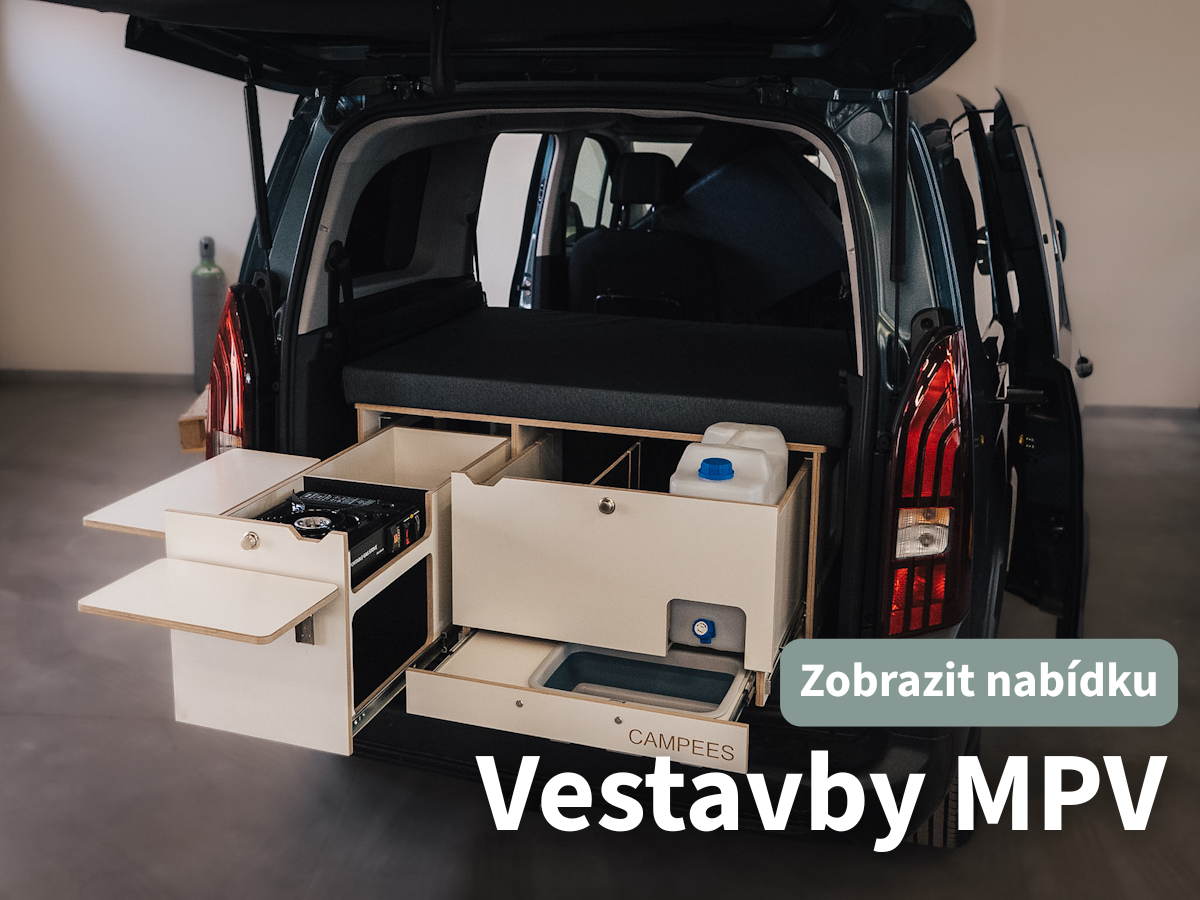 Kempingové vestavby do MPV