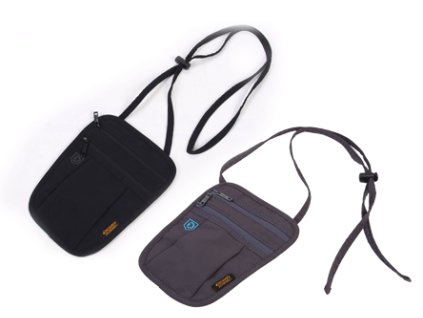 Cestovní dokladová taška na krk Discovery Adventures