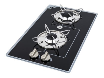 Vařič - vestavná deska se dvěma hořáky zn. Carbest