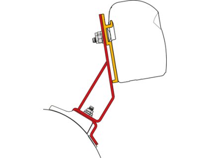 Adaptér  - Kit Fiamma F43VAN pro PSA