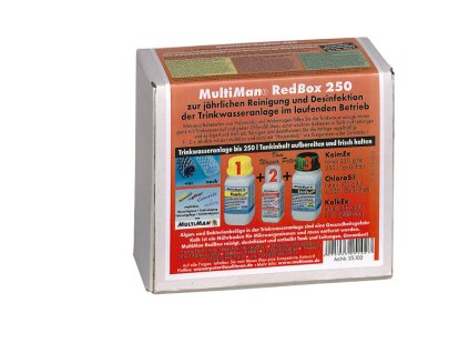MultiMan RedBox 250 box na úpravu vody