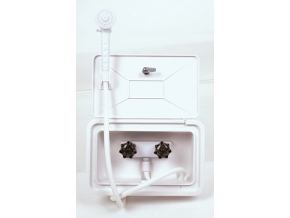 Venkovní sprchový box - uzamykatelný