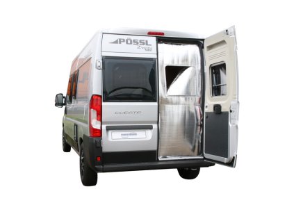 Tepelná clona pro Fiat Ducato a podobné modely od roku 2007 - vysoká jednodílná izolace zadních dveří