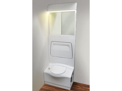 Sanitární stěna Reimo 4000 do koupelny karavanu