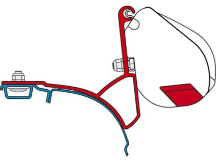 Adaptér pro F35,VW Transporter+Multivan