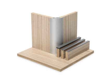 Nábytková překližka  Eiche hell 15mm - HPL laminát