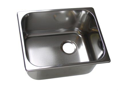 Vestavný  nerezový dřez