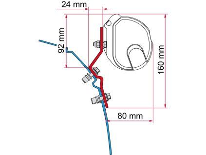 Adaptér Fiamma pro F35 - VW T4
