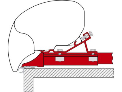 Fixing Bar Kit - Fiamma