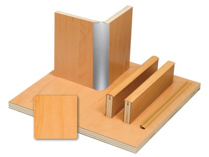 Nábytková lehčená překližka 15mm- jablko- HPL