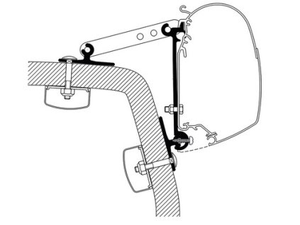 Adaptér Thule Omni WALL - Univerzální