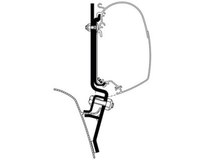 Adaptér Thule Omnistor markýzy 4200  pro  VW T2/3