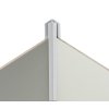 Rohový spojovací profil 90° světle šedý pro 3mm obkladové panely -vnitřní