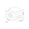 Chemické WC přenosné Fiamma Bi–Pot 30