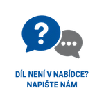 Díl není v nabídce? Napište nám