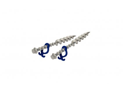 Peggy Peg Schraubhering Long Aluminium 2er Set